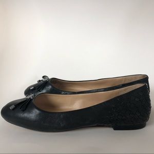 Antonio Melani Black Ballet Flats